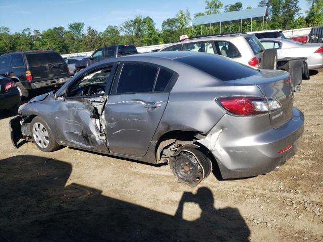 JM1BL1UG8C1516926 - 2012 MAZDA 3 I GRAY photo 2