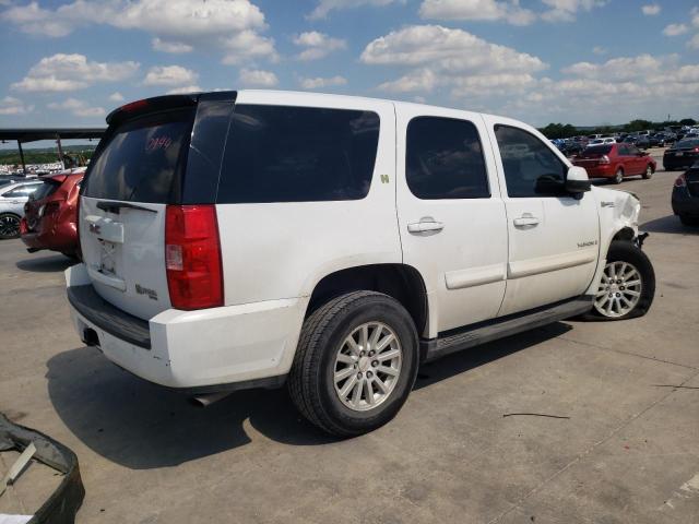 1GKFC13508R204775 - 2008 GMC YUKON HYBRID WHITE photo 3