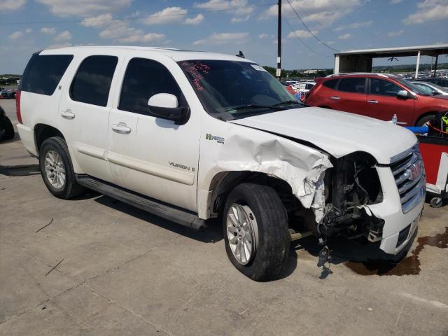 1GKFC13508R204775 - 2008 GMC YUKON HYBRID WHITE photo 4