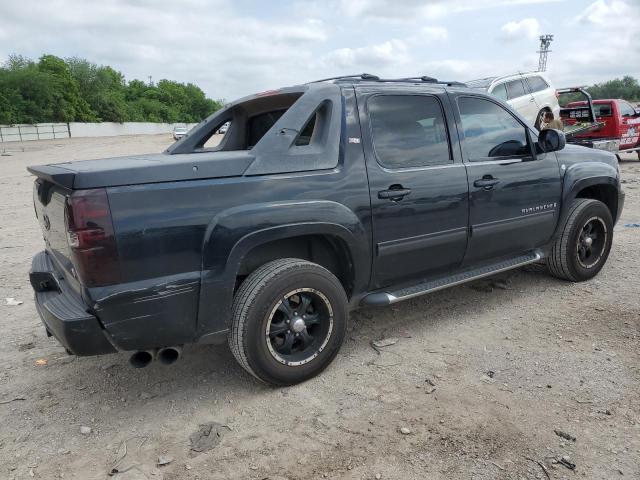 3GNFK22049G259538 - 2009 CHEVROLET AVALANCHE K1500 LT BLACK photo 3