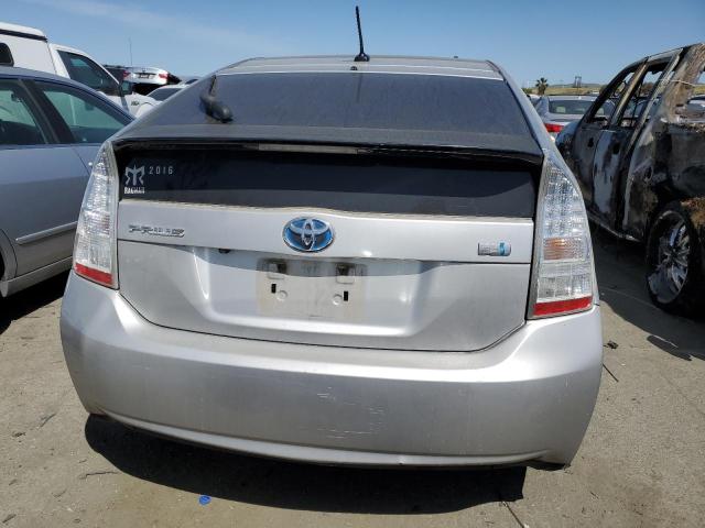 JTDKN3DU3A0168726 - 2010 TOYOTA PRIUS SILVER photo 6