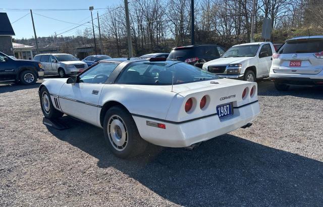 1G1YY218XH5105616 - 1987 CHEVROLET CORVETTE WHITE photo 3