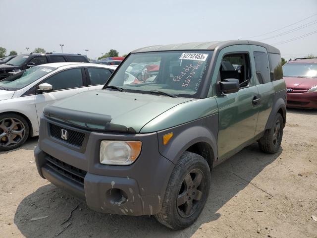 5J6YH18514L015865 - 2004 HONDA ELEMENT EX GREEN photo 1