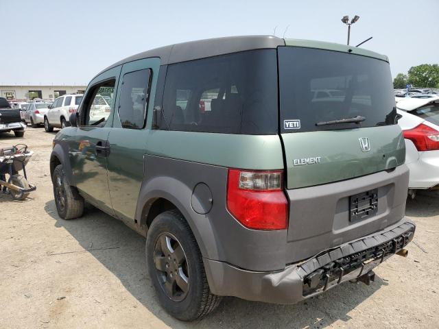 5J6YH18514L015865 - 2004 HONDA ELEMENT EX GREEN photo 2