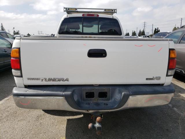 5TBRT34113S336897 - 2003 TOYOTA TUNDRA ACCESS CAB SR5 WHITE photo 6