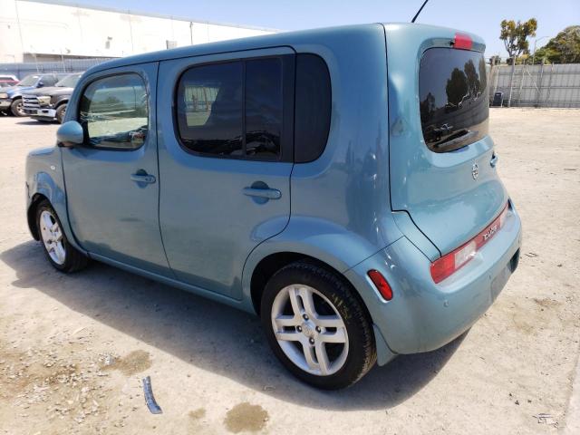 JN8AZ28RX9T130196 - 2009 NISSAN CUBE BASE TURQUOISE photo 2