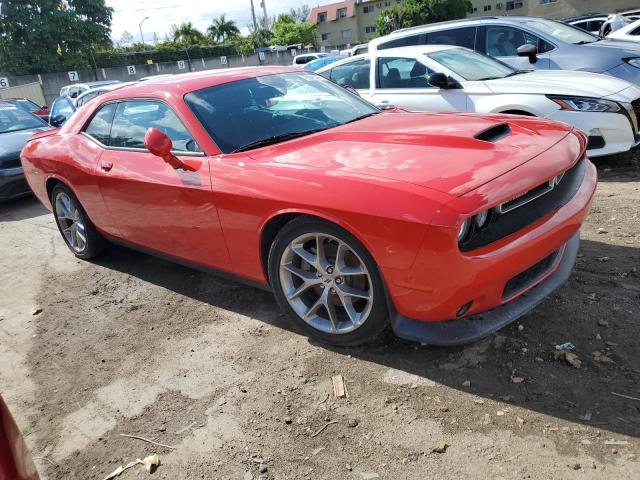 2C3CDZJG0NH237483 - 2022 DODGE CHALLENGER GT RED photo 4