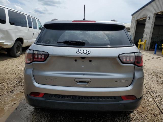 3C4NJCAB1JT215041 - 2018 JEEP COMPASS SPORT SILVER photo 6