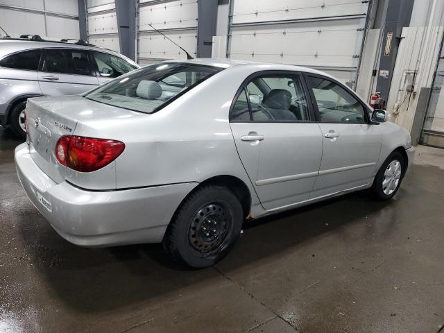 1NXBR32E43Z048036 - 2003 TOYOTA COROLLA CE SILVER photo 3