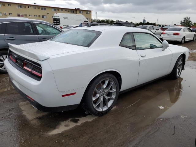 2C3CDZJG9NH257795 - 2022 DODGE CHALLENGER GT WHITE photo 3