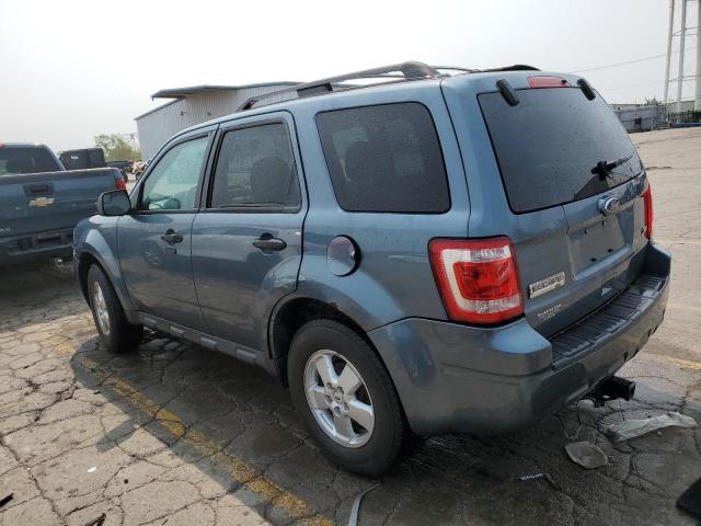 1FMCU0DG0BKA53566 - 2011 FORD ESCAPE XLT BLUE photo 2