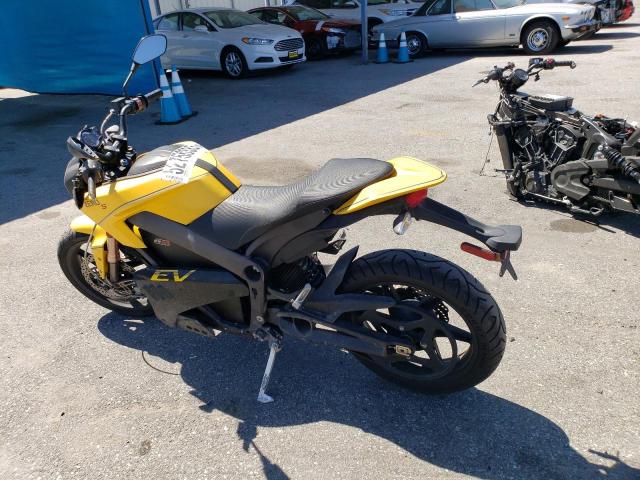 538SM4Z20DCA02726 - 2013 ZERO MOTORCYCLES INC S YELLOW photo 3