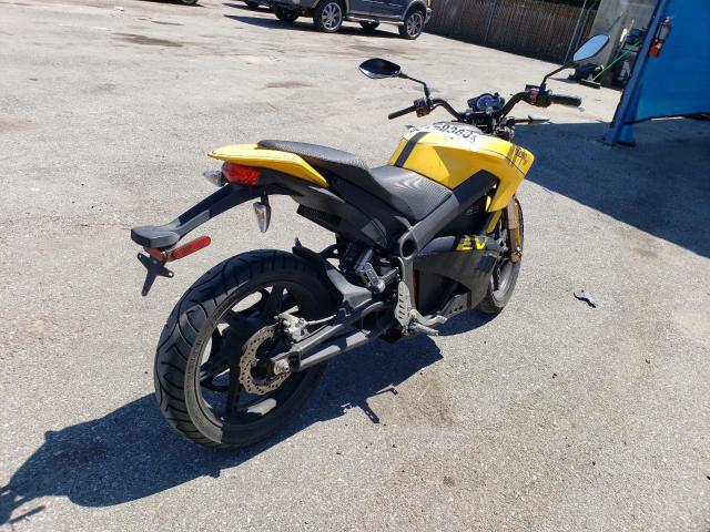 538SM4Z20DCA02726 - 2013 ZERO MOTORCYCLES INC S YELLOW photo 4