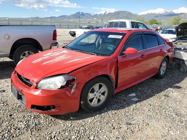 2G1WT57N291205944 - 2009 CHEVROLET IMPALA 1LT RED photo 1