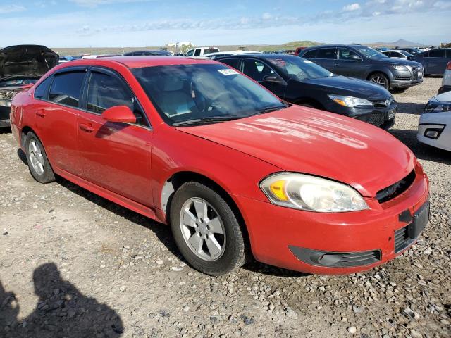 2G1WT57N291205944 - 2009 CHEVROLET IMPALA 1LT RED photo 4