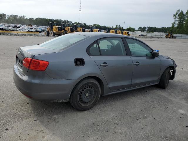 3VW2K7AJ1DM257235 - 2013 VOLKSWAGEN JETTA BASE رمادي صورة 3