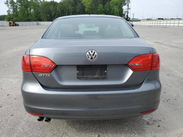 3VW2K7AJ1DM257235 - 2013 VOLKSWAGEN JETTA BASE رمادي صورة 6