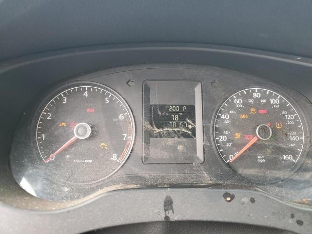 3VW2K7AJ1DM257235 - 2013 VOLKSWAGEN JETTA BASE رمادي صورة 9