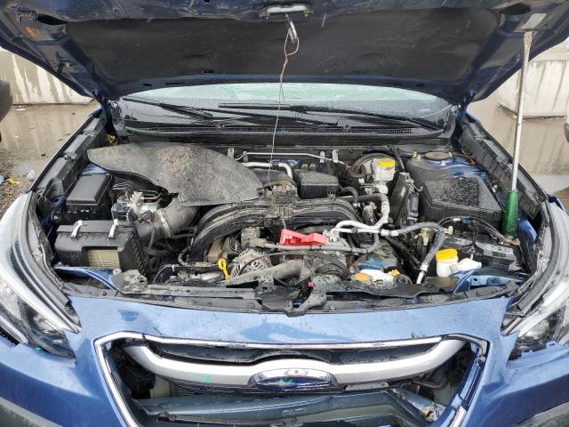 4S4BTAFC3N3113367 - 2022 SUBARU OUTBACK PREMIUM BLUE photo 11