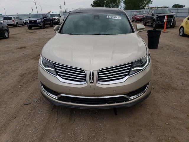 2LMPJ8LR6HBL14766 - 2014 LINCOLN MKX RESERVE GOLD photo 5