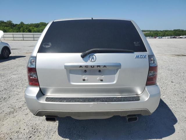 2HNYD18285H500441 - 2005 ACURA MDX SILVER photo 6