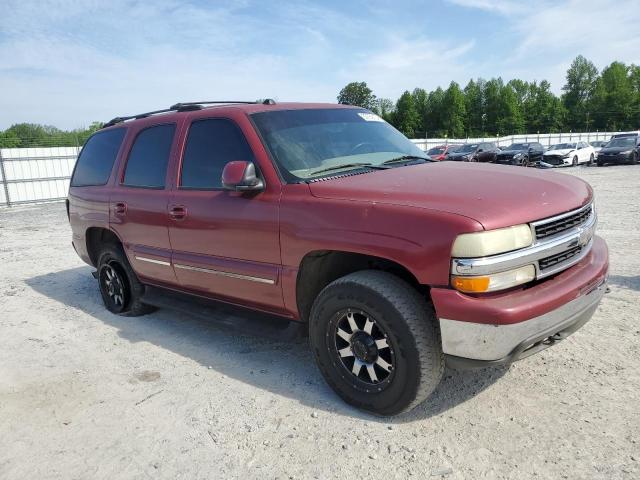 1GNEK13ZX4J164735 - 2004 CHEVROLET TAHOE K1500 BURGUNDY photo 4