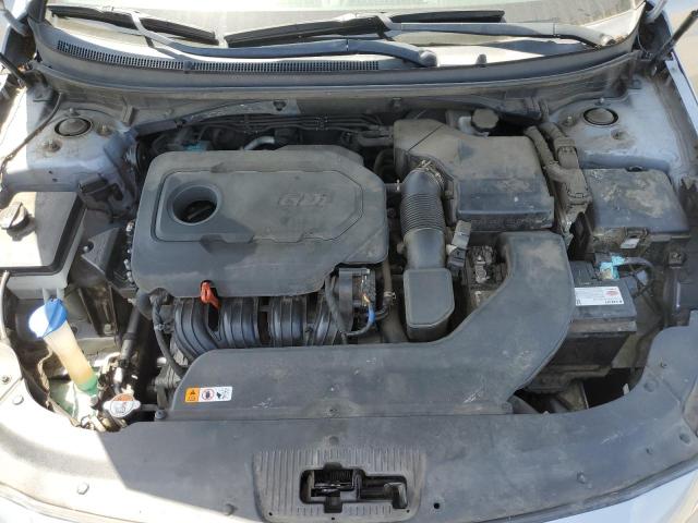 5NPE24AF6HH491120 - 2017 HYUNDAI SONATA SE SILVER photo 11