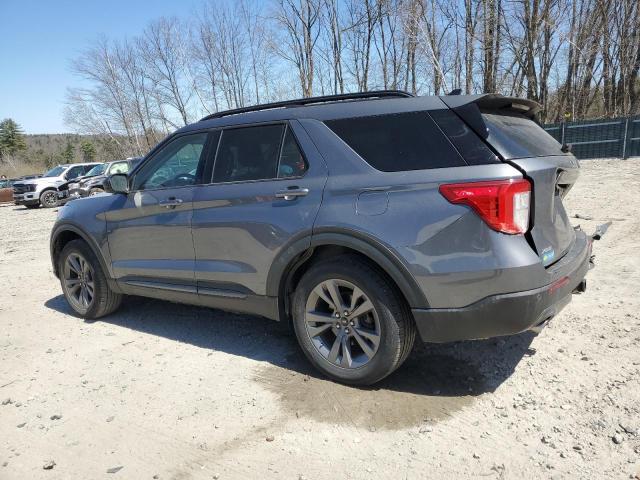 1FMSK8DH7MGB65697 - 2021 FORD EXPLORER XLT GRAY photo 2