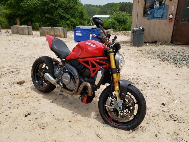 ZDMMACFWXKB025284 - 2019 DUCATI MONSTER 1200 RED photo 1