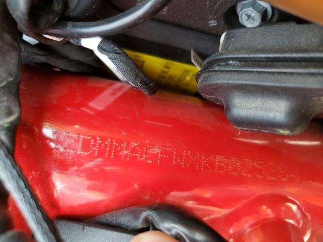 ZDMMACFWXKB025284 - 2019 DUCATI MONSTER 1200 RED photo 10
