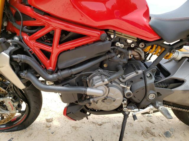 ZDMMACFWXKB025284 - 2019 DUCATI MONSTER 1200 RED photo 7