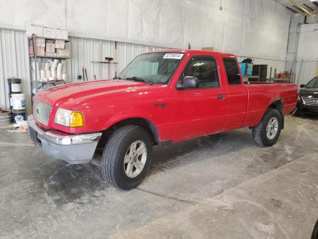 1FTYR15EX3PB87004 - 2003 FORD RANGER SUPER CAB RED photo 1