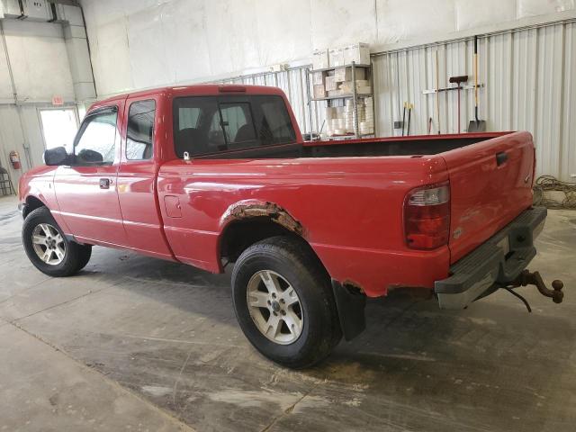 1FTYR15EX3PB87004 - 2003 FORD RANGER SUPER CAB RED photo 2