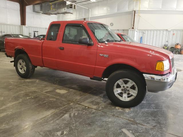 1FTYR15EX3PB87004 - 2003 FORD RANGER SUPER CAB RED photo 4