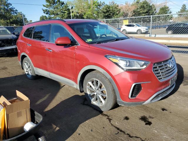 KM8SMDHF0HU193991 - 2017 HYUNDAI SANTA FE SE RED photo 4