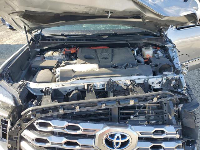 5TFMC5DB2PX034170 - 2023 TOYOTA TUNDRA CREWMAX PLATINUM Plata foto 11