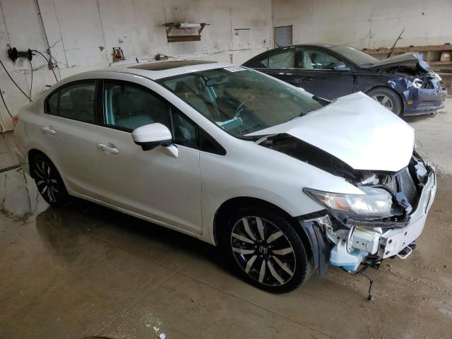 19XFB2F97FE051968 - 2015 HONDA CIVIC EXL 白色 照片 4