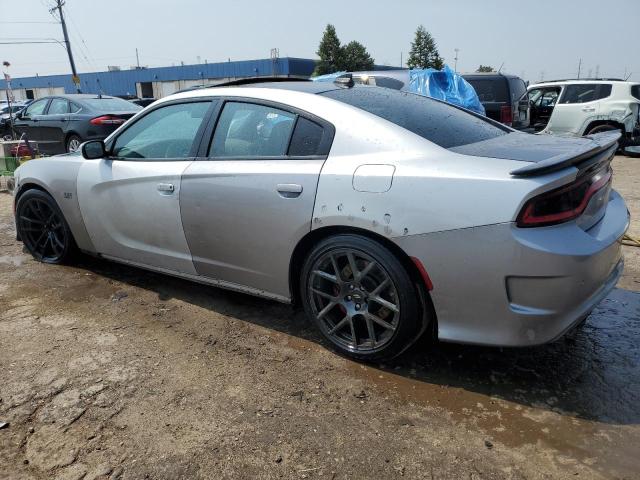 2C3CDXGJ0JH167081 - 2018 DODGE CHARGER R/T 392 SILVER photo 2