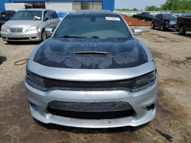 2C3CDXGJ0JH167081 - 2018 DODGE CHARGER R/T 392 SILVER photo 5