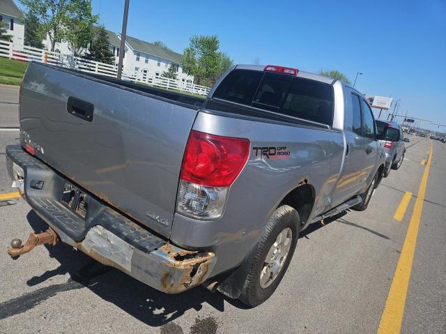 5TBBT54128S460309 - 2008 TOYOTA TUNDRA DOUBLE CAB SILVER photo 4