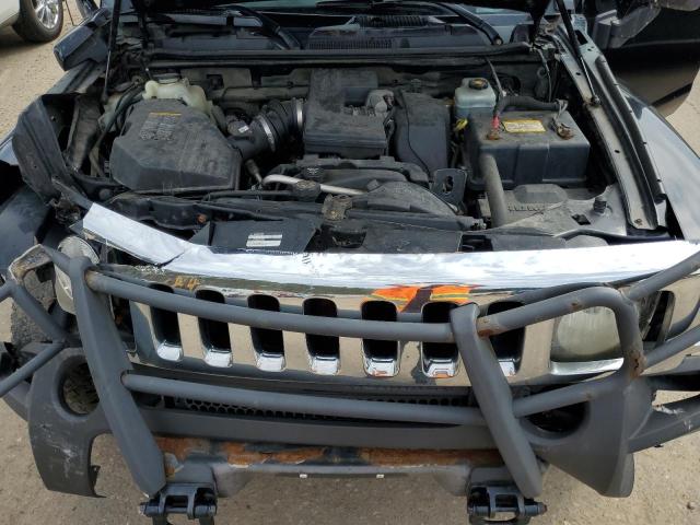 5GTDN136368129507 - 2006 HUMMER H3 BLACK photo 11