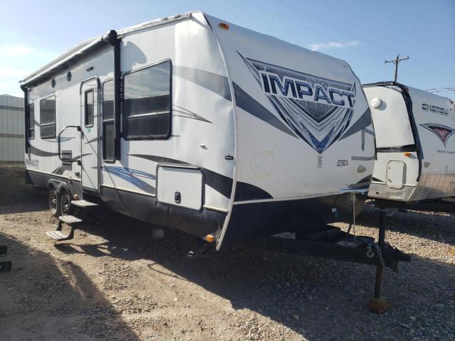 4YDT26026EF815137 - 2014 KEYSTONE IMPACT WHITE photo 1