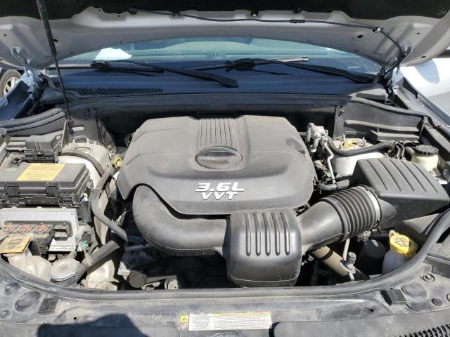 1C4RJFAG1DC581144 - 2013 JEEP GRAND CHEROKEE LAREDO 银色 照片 12