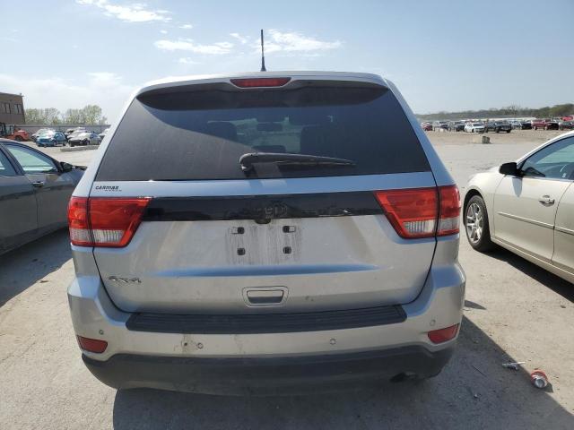 1C4RJFAG1DC581144 - 2013 JEEP GRAND CHEROKEE LAREDO 银色 照片 6