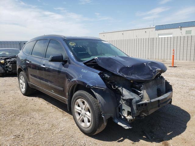 1GNKVFKD5FJ337478 - 2015 CHEVROLET TRAVERSE LS BLUE photo 1