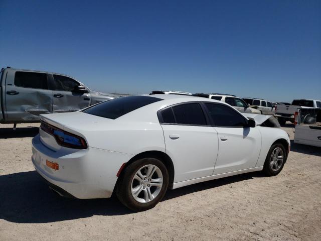 2C3CDXBG4MH515027 - 2021 DODGE CHARGER SXT WHITE photo 3