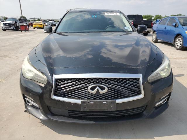 JN1BV7AP4EM671110 - 2014 INFINITI Q50 BASE BLACK photo 5