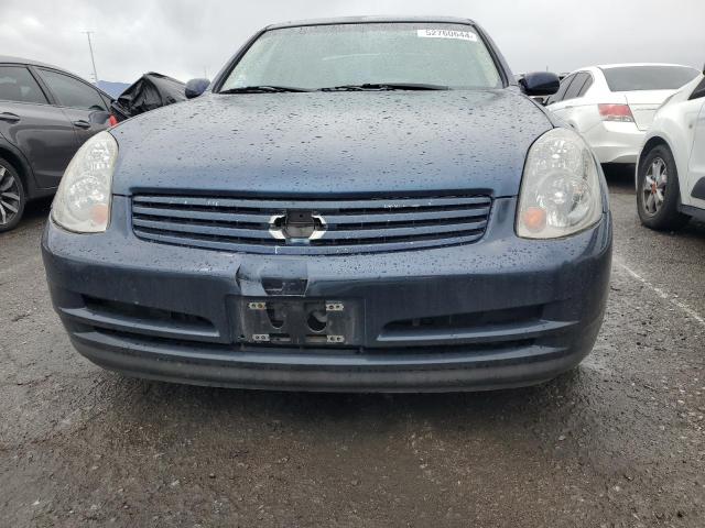 JNKCV51E14M616518 - 2004 INFINITI G35 BLUE photo 5