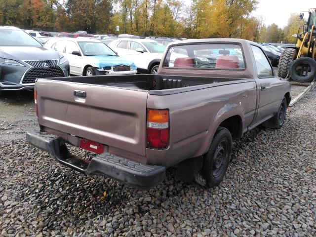 4TARN81A2NZ020442 - 1992 TOYOTA PICKUP 1/2 TON SHORT WHEELBASE STB GRAY photo 3