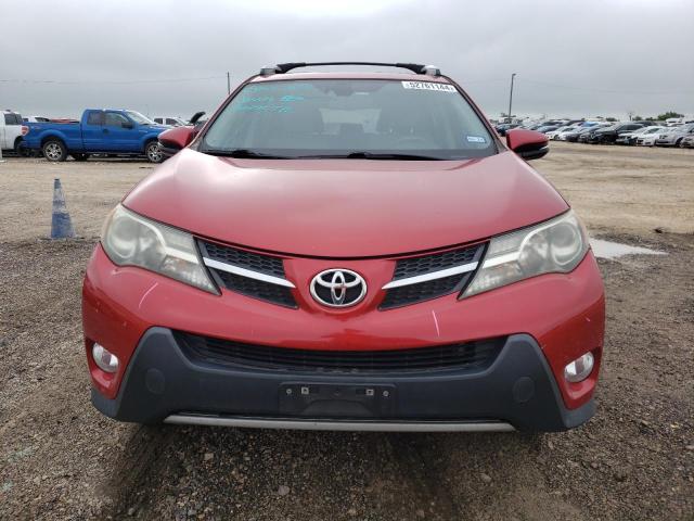 2T3YFREV9FW185454 - 2015 TOYOTA RAV4 LIMITED RED photo 5